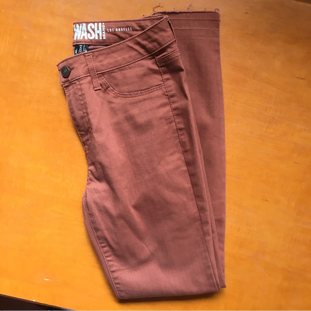 Terracotta Pants Size 3, Rewash Brand Pants Size 26, Tan Pants 3, Skinny Pants
